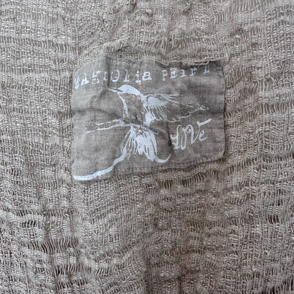 Magnolia Pearl Button Ruffle Cardigan. One Size. - Picture 14 of 15